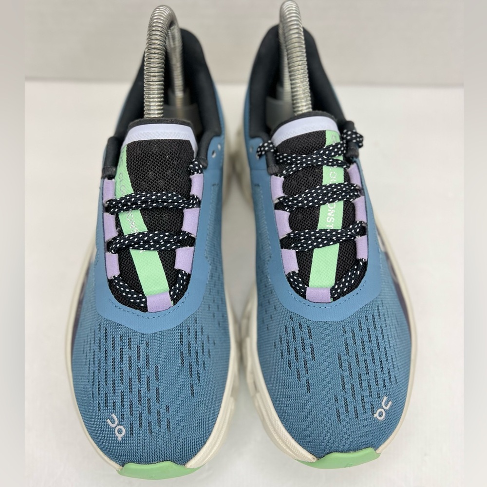 On Cloudmonster Womens Size 6M Dust/Vapor 61.98081 Worn 1x Indoors 99% New - Picture 5 of 16